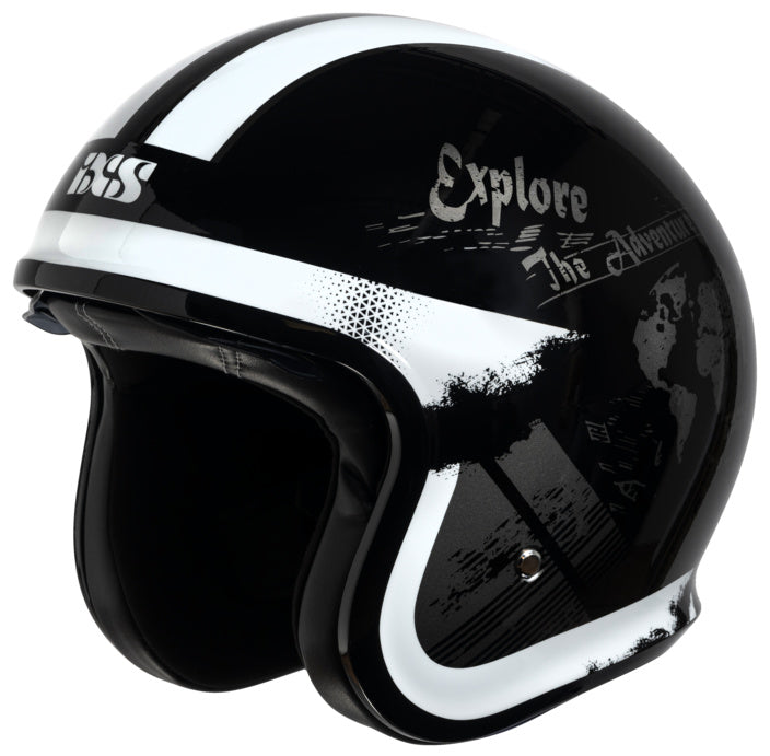 Casque jet IXS 880 - Noir Mat