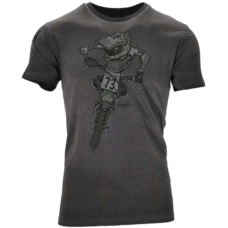 T-Shirt moto Acerbis SP club rider grigio