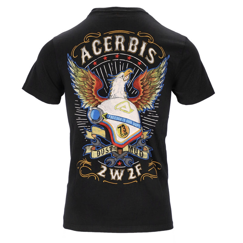 T-Shirt moto Acerbis SP club eagle nera