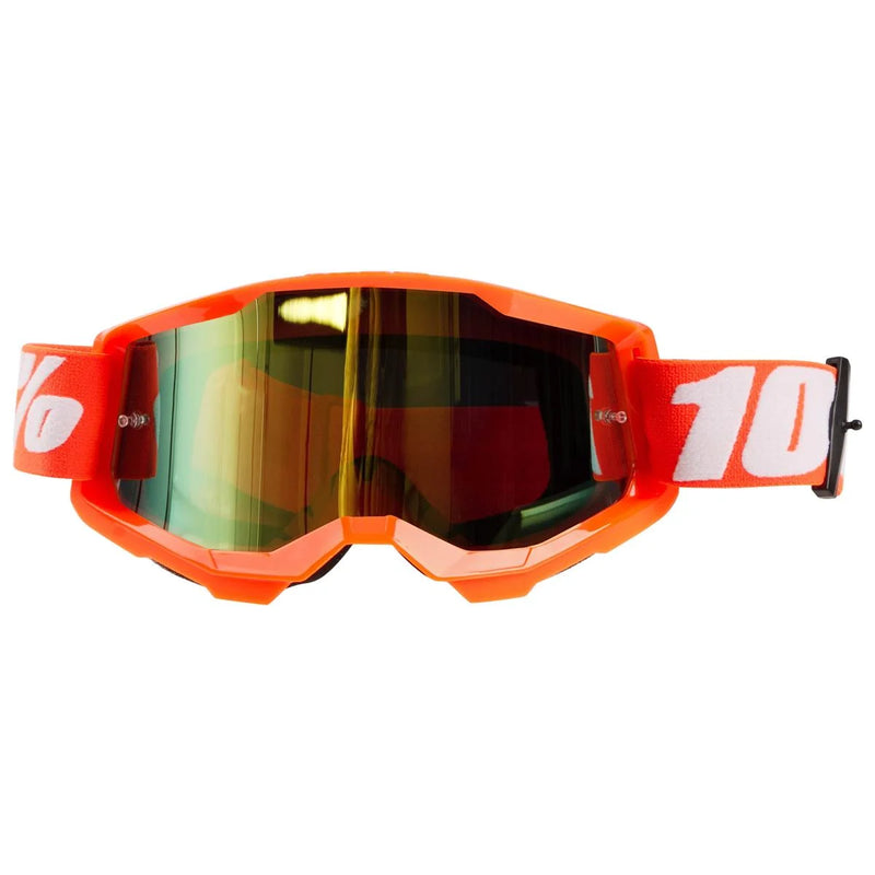 Kopie von Cross Strata 2 100 % UV-reflektierende Brille – Orange mit grüner Linse