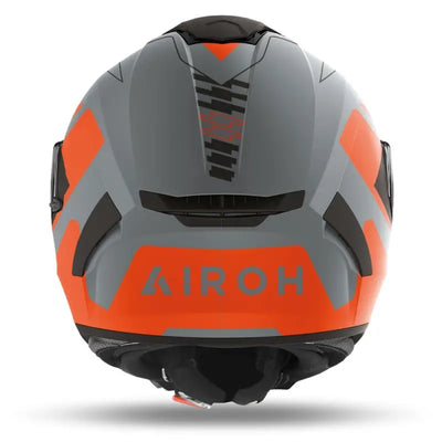 Casco moto integrale Airoh SPARK RISE Orange Matt Arancione