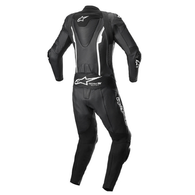 Tuta Pelle Donna Alpinestars Stella MISSILE SUIT 1PC TECH-AIR - Nero/Bianco