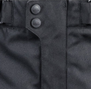 Pantaloni moto tecnici con protezioni Ls2 CHART EVO - CE, Nero