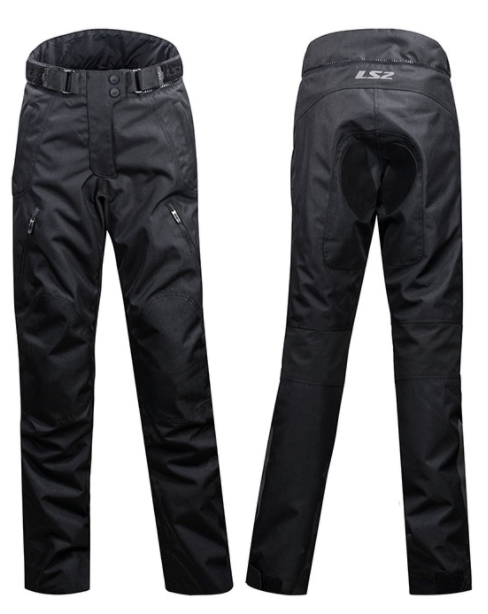 Pantalon moto technique avec protections Ls2 CHART EVO - CE, Noir