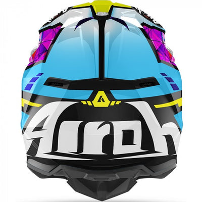 Airoh Wrap Alien roter Helm