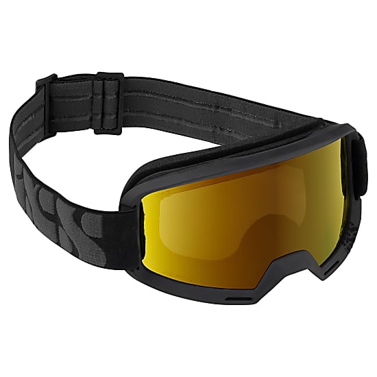 IXS Motocross-Maske - Schwarz / Cromo Gold