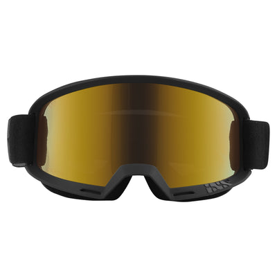 IXS Motocross-Maske - Schwarz / Cromo Gold