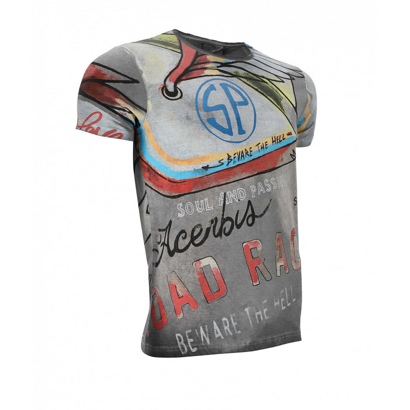 T-Shirt moto Acerbis SP club Roadrace - Graphite